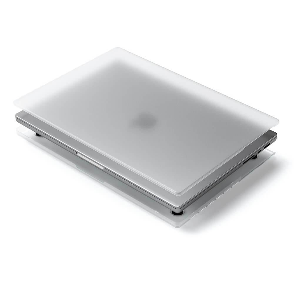 Satechi Eco-Hardshell Case - предпазен поликарбонатов кейс за MacBook Pro 16 M4 (2024), MacBook Pro 16 M3 (2023), MacBook Pro 16 M2 (2023), MacBook Pro 16 M1 (2021) (прозразен-мат) 