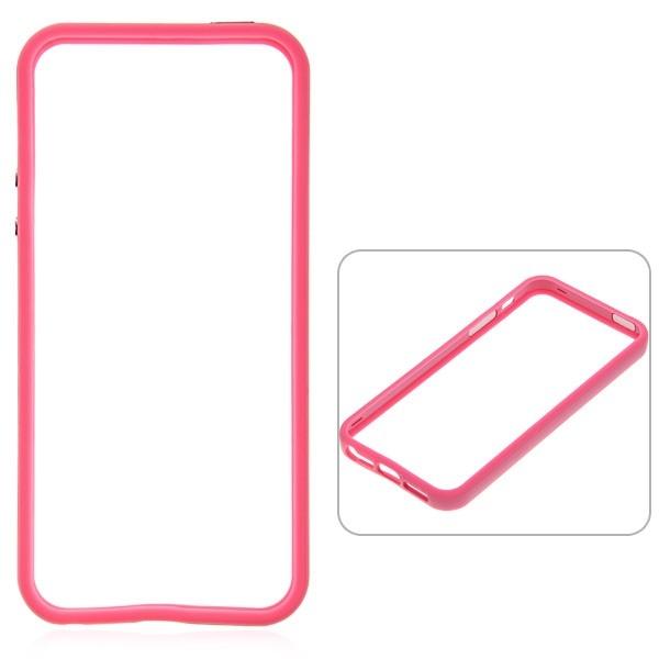 Силиконов бъмпер за iPhone 5, iPhone 5S, iPhone SE - Protective Ultraslim Bumper (розов) | JAR Computers Силиконов бъмпер за iPhone 5, iPhone 5S, iPhone SE - Protective Ultraslim Bumper (розов)