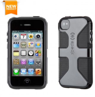 Чудесна защита и стил за iPhone 4S/4 - Speck CandyShell Grip Black | JAR Computers Чудесна защита и стил за iPhone 4S/4 - Speck CandyShell Grip Black