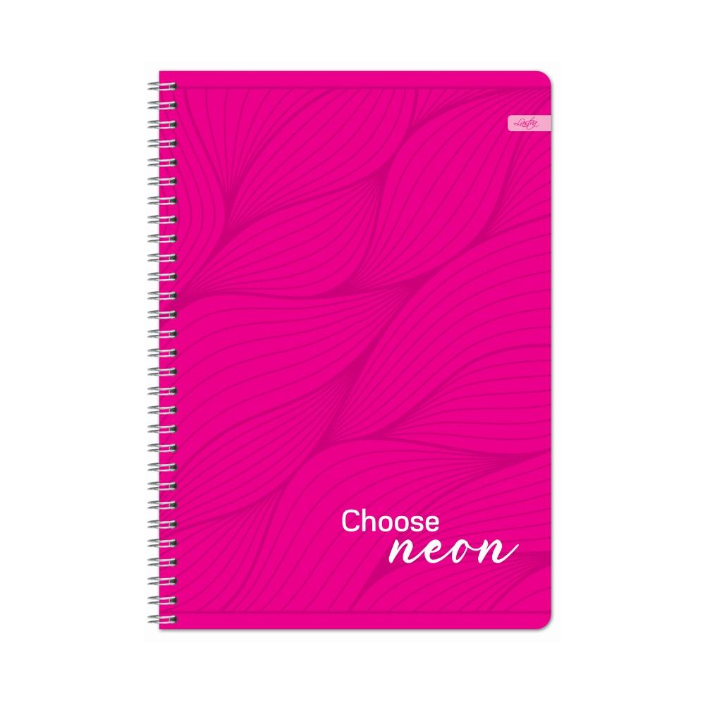 Тетрадка със спирала LASTVA NEON, A5, 60 л., м.квадр. офсет 70 г, PP корица | JAR Computers Тетрадка със спирала LASTVA NEON, A5, 60 л., м.квадр. офсет 70 г, PP корица