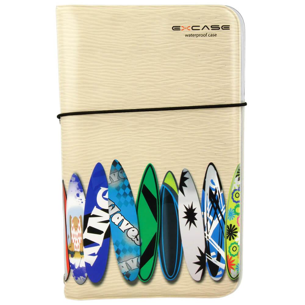 Универсален водоустойчив калъф за смартфони до 6 инча (бежов) - Excase Waterproof Wallet Case Surfboards (bulk) | JAR Computers Универсален водоустойчив калъф за смартфони до 6 инча (бежов) - Excase Waterproof Wallet Case Surfboards (bulk)