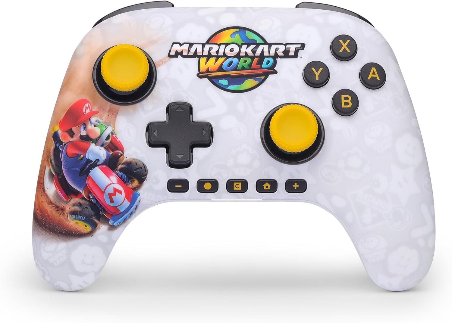 Безжичен контролер PowerA - Advantage Wireless, Mario Kart World (Nintendo Switch 2) | JAR Computers Безжичен контролер PowerA - Advantage Wireless, Mario Kart World (Nintendo Switch 2)