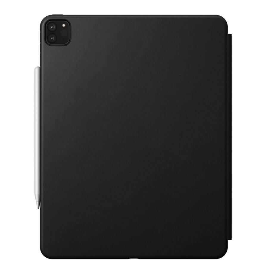 Хибриден минималистичен калъф за iPad Pro 12.9 (2020), iPad Pro 12.9 (2018) - Nomad Rugged Folio Case (черен) | JAR Computers Хибриден минималистичен калъф за iPad Pro 12.9 (2020), iPad Pro 12.9 (2018) - Nomad Rugged Folio Case (черен)