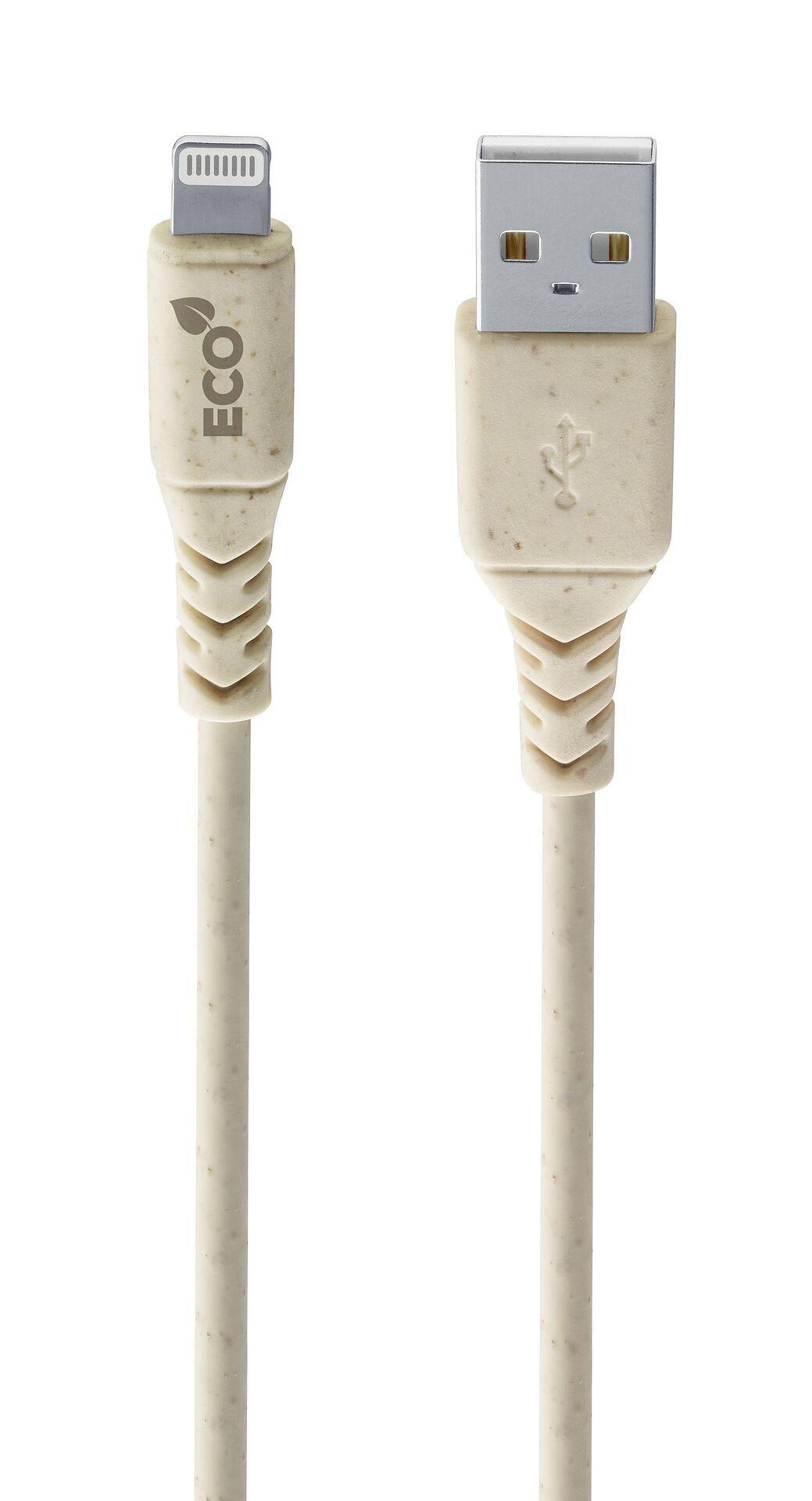 Кабел Eco USB към Lightining 1.2 м.