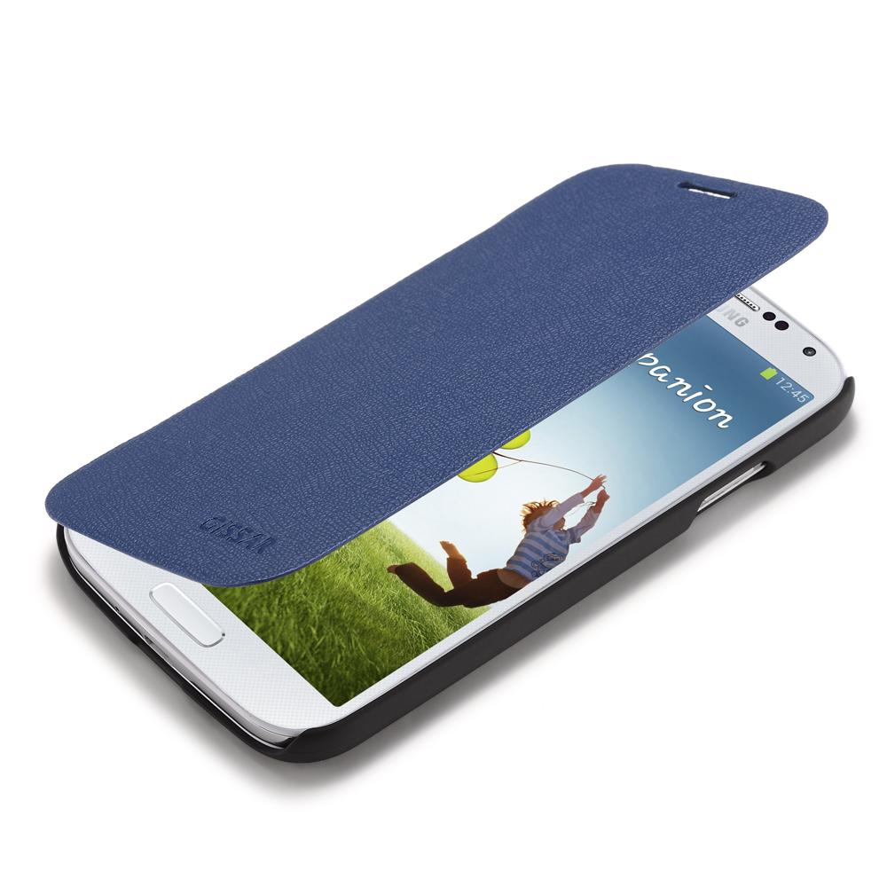 Кожен калъф тип портфейл за Samsung Galaxy S4 i9500 - Gissar Rocky Case (син) | JAR Computers Кожен калъф тип портфейл за Samsung Galaxy S4 i9500 - Gissar Rocky Case (син)