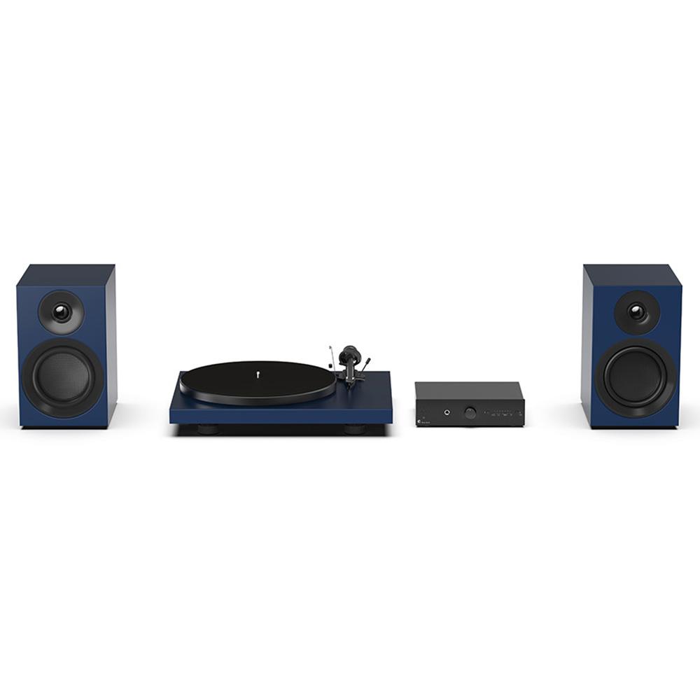 Комплект Pro-Ject Colourful Audio System E - син мат