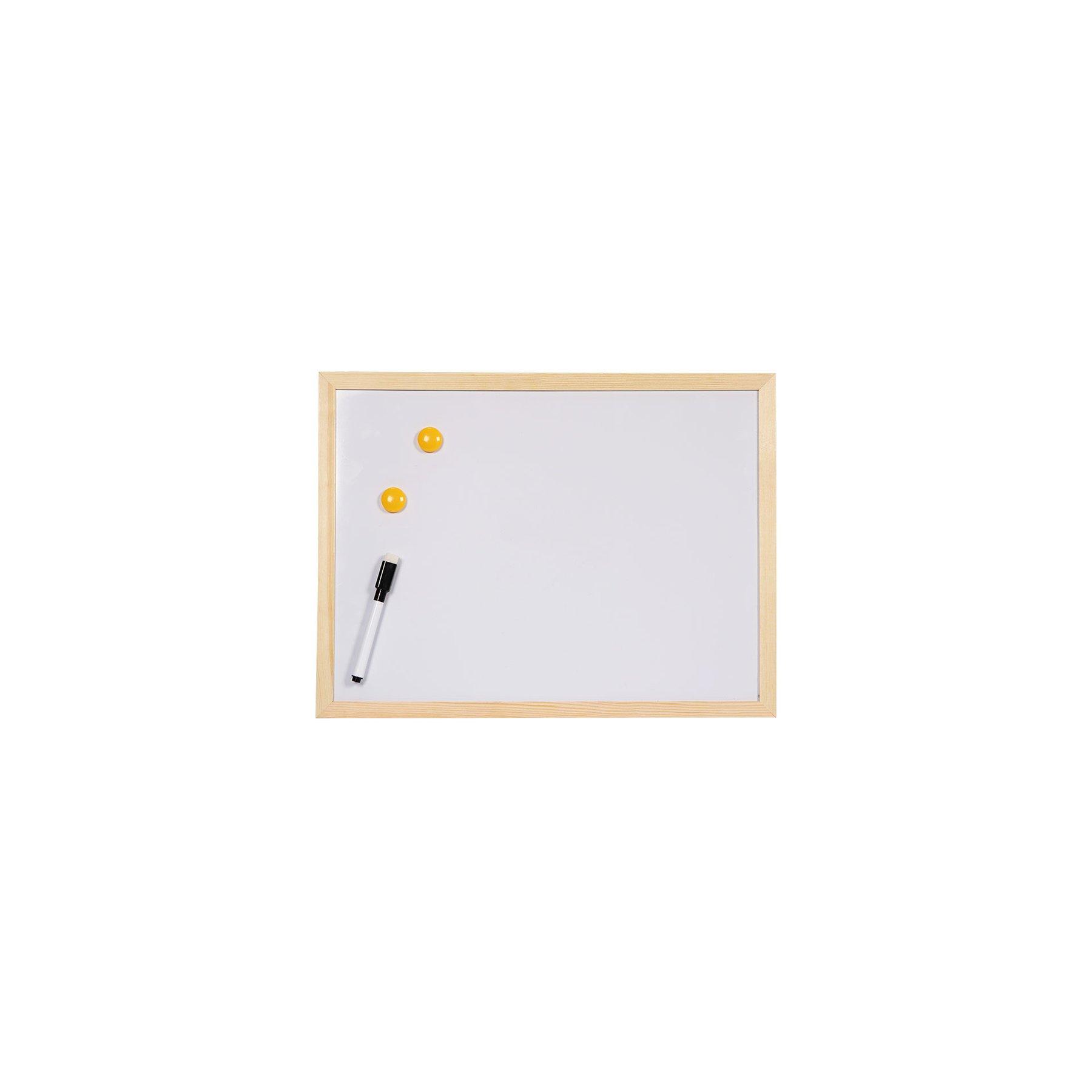 Office 1 Бяла дъска, магнитна, с дървена рамка, 30 x 40 cm | JAR Computers Office 1 Бяла дъска, магнитна, с дървена рамка, 30 x 40 cm