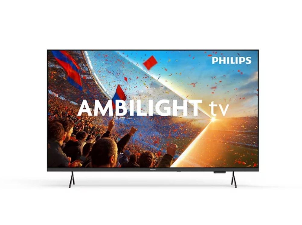 Philips 55PUS8001/12, 55" 4K UHD LED, 3840 x 2160p, 60Hz, 3 sided Ambilight,  DVB-T/T2/T2-HD/C/S/S2, CL+2.0, Perfect Pixel UHD, HDR10, HLG, Titan OS, Dolby Atmos, 3*HDMI, 2*USB, 802.11ac, BT 5.2, Easy Link 3.0, 20W RMS, Black