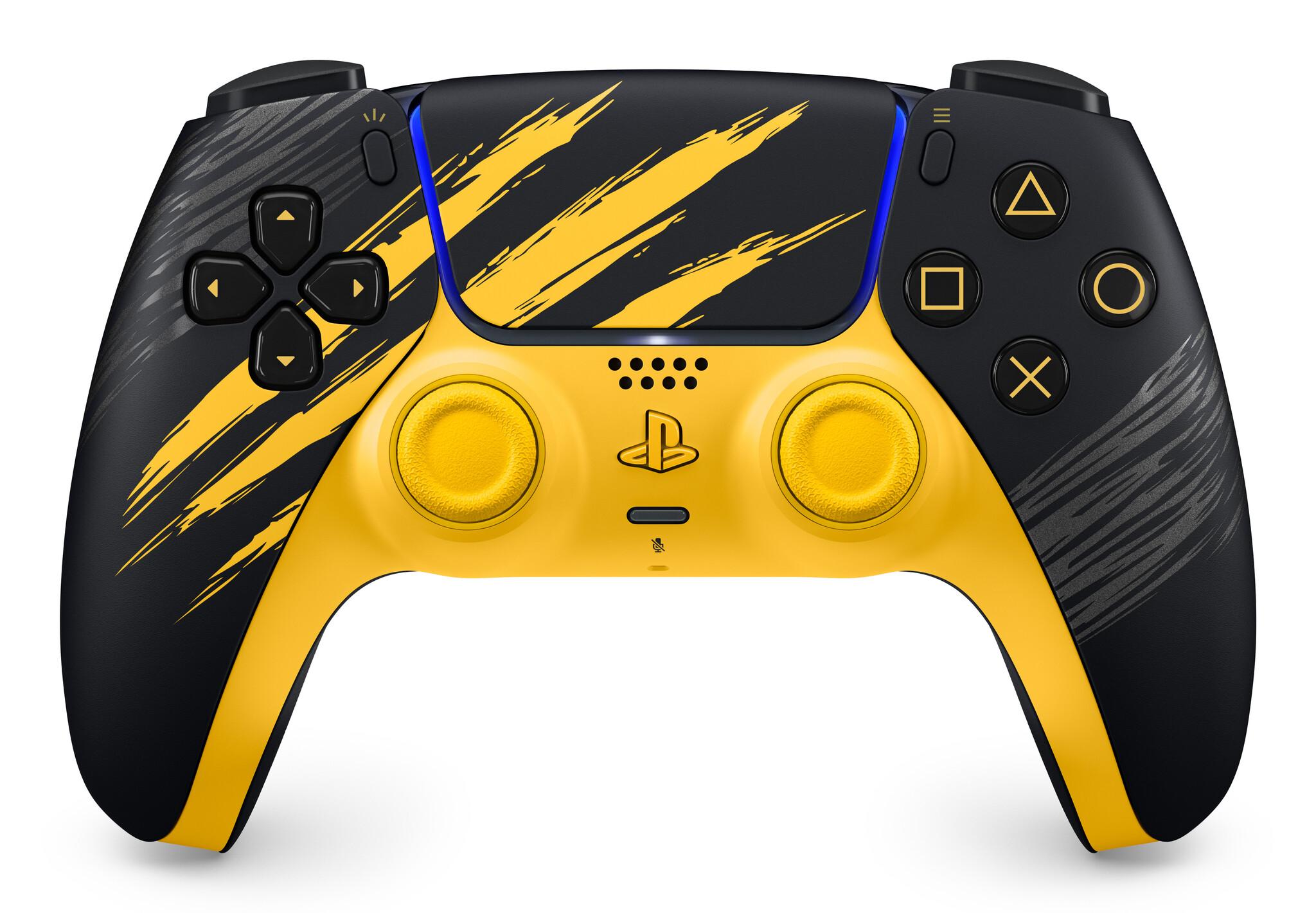 Sony Interactive Entertainment DualSense - Marvel's Wolverine Черен, Жълт Bluetooth/USB Геймпад Цифров PlayStation 5 | JAR Computers Sony Interactive Entertainment DualSense - Marvel's Wolverine Черен, Жълт Bluetooth/USB Геймпад Цифров PlayStation 5