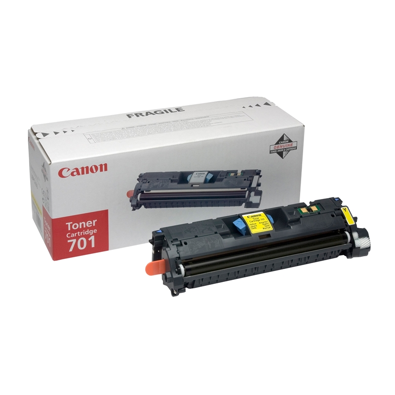 Canon Тонер EP-701, LBP5200, 4000 страници/5%, Yellow