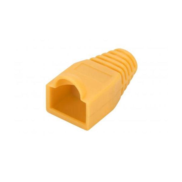 DIGITUS A-MOT/Y 8/8 :: Kink protection защита за RJ-45 накрайници, жълт, 1 бр. | JAR Computers DIGITUS A-MOT/Y 8/8 :: Kink protection защита за RJ-45 накрайници, жълт, 1 бр.