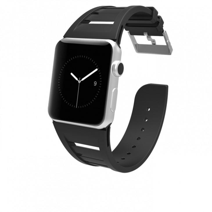 Еластична каишка за Apple Watch 42мм, 44мм - Casemate Vented Strap (черен) | JAR Computers Еластична каишка за Apple Watch 42мм, 44мм - Casemate Vented Strap (черен)