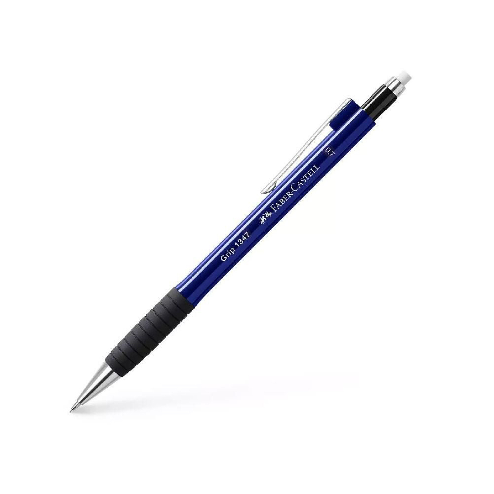 Faber-Castell Mechanical Pencil 0.7mm with Eraser - Dark Blue (134755) (FAB134755) | JAR Computers Faber-Castell Mechanical Pencil 0.7mm with Eraser - Dark Blue (134755) (FAB134755)