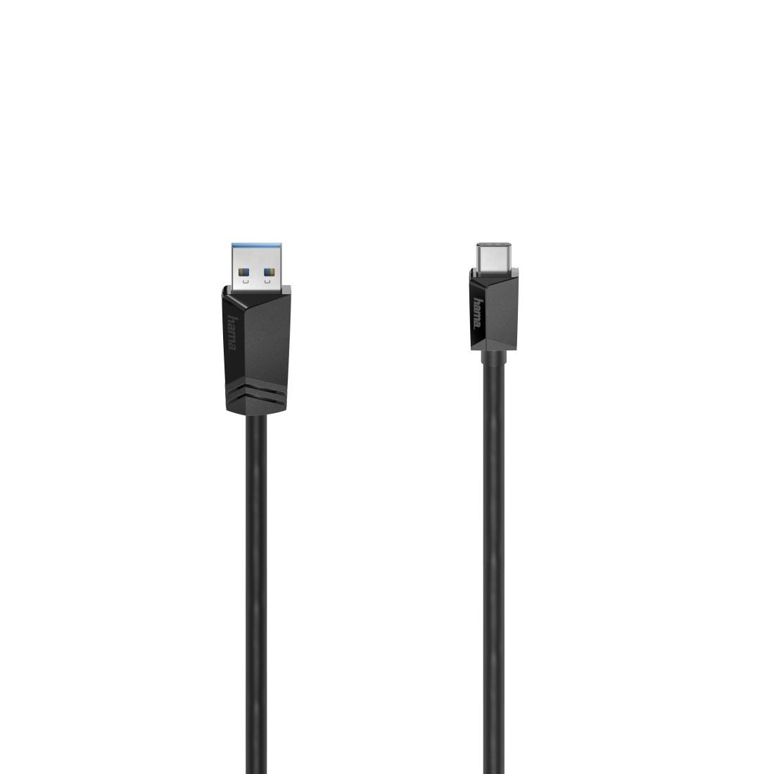 Hama 00200657 USB кабел USB 3.2 Gen 2 (3.1 Gen 2) 1 м USB A USB C 10 Гбит/с Черен | JAR Computers Hama 00200657 USB кабел USB 3.2 Gen 2 (3.1 Gen 2) 1 м USB A USB C 10 Гбит/с Черен