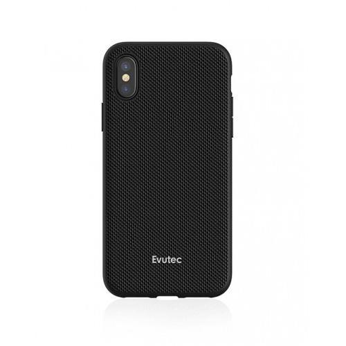 Хибриден TPU кейс и магнитна поставка за iPhone XS, iPhone X - Evutec Aergo Ballistic Nylon (черен) | JAR Computers Хибриден TPU кейс и магнитна поставка за iPhone XS, iPhone X - Evutec Aergo Ballistic Nylon (черен)