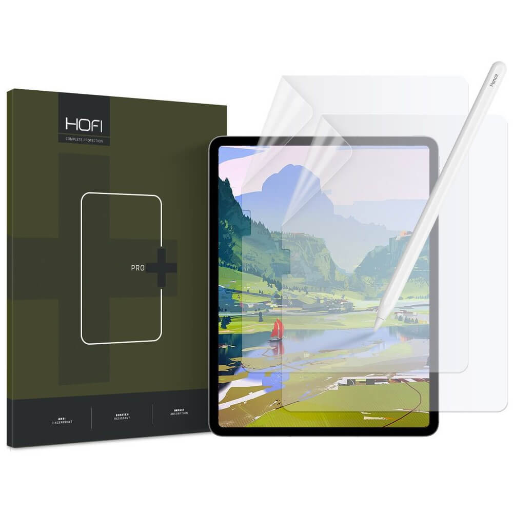 Hofi Paper Pro Plus Screen Protector - качествено защитно покритие (подходящо за рисуване) за дисплея на iPad 10 (2022) (2 броя) 