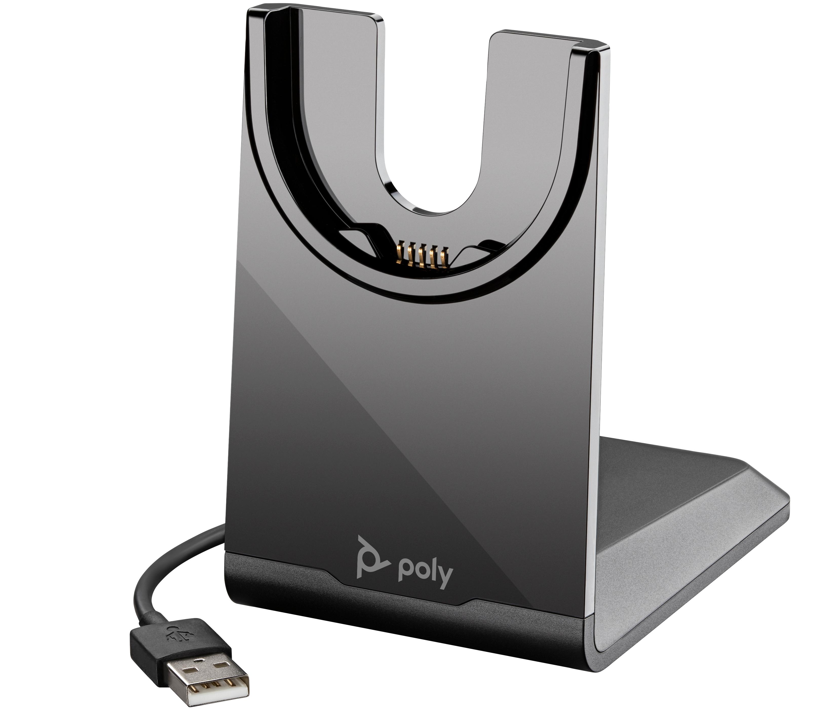 HP Poly USB-A стойка за зареждане за Poly Voyager | JAR Computers HP Poly USB-A стойка за зареждане за Poly Voyager