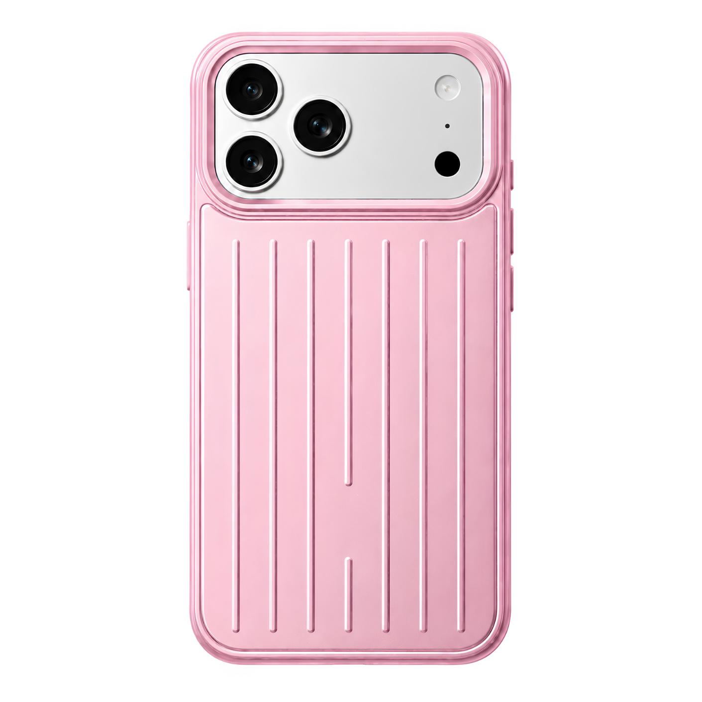 Калъф Suitcase Stripe Apple iPhone 17 /розов/ | JAR Computers Калъф Suitcase Stripe Apple iPhone 17 /розов/
