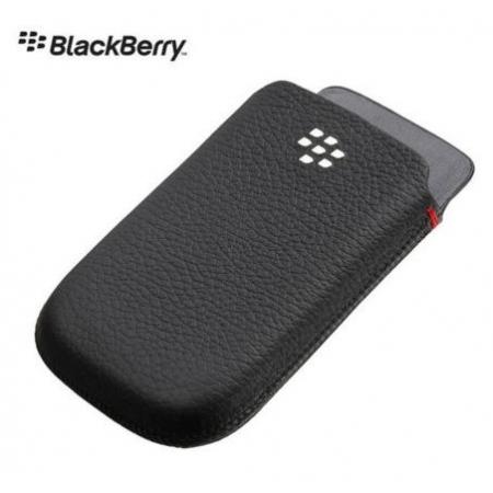 Кожен калъф за BlackBerry Bold 9700/9780 и Curve 8520/8530/9300/9330 - BlackBerry Leather Pouch (черен) | JAR Computers Кожен калъф за BlackBerry Bold 9700/9780 и Curve 8520/8530/9300/9330 - BlackBerry Leather Pouch (черен)