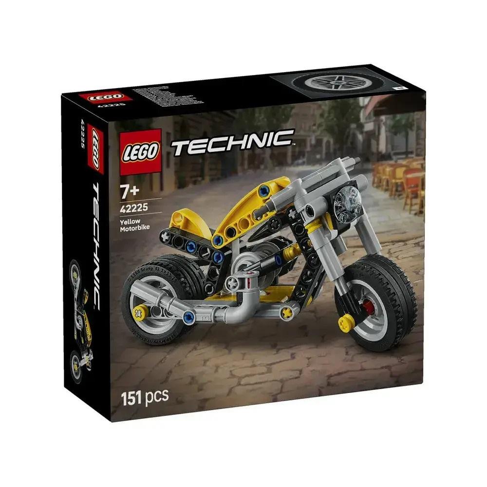 Lego Technic Yellow Motorcycle (42225) (LGO42225)