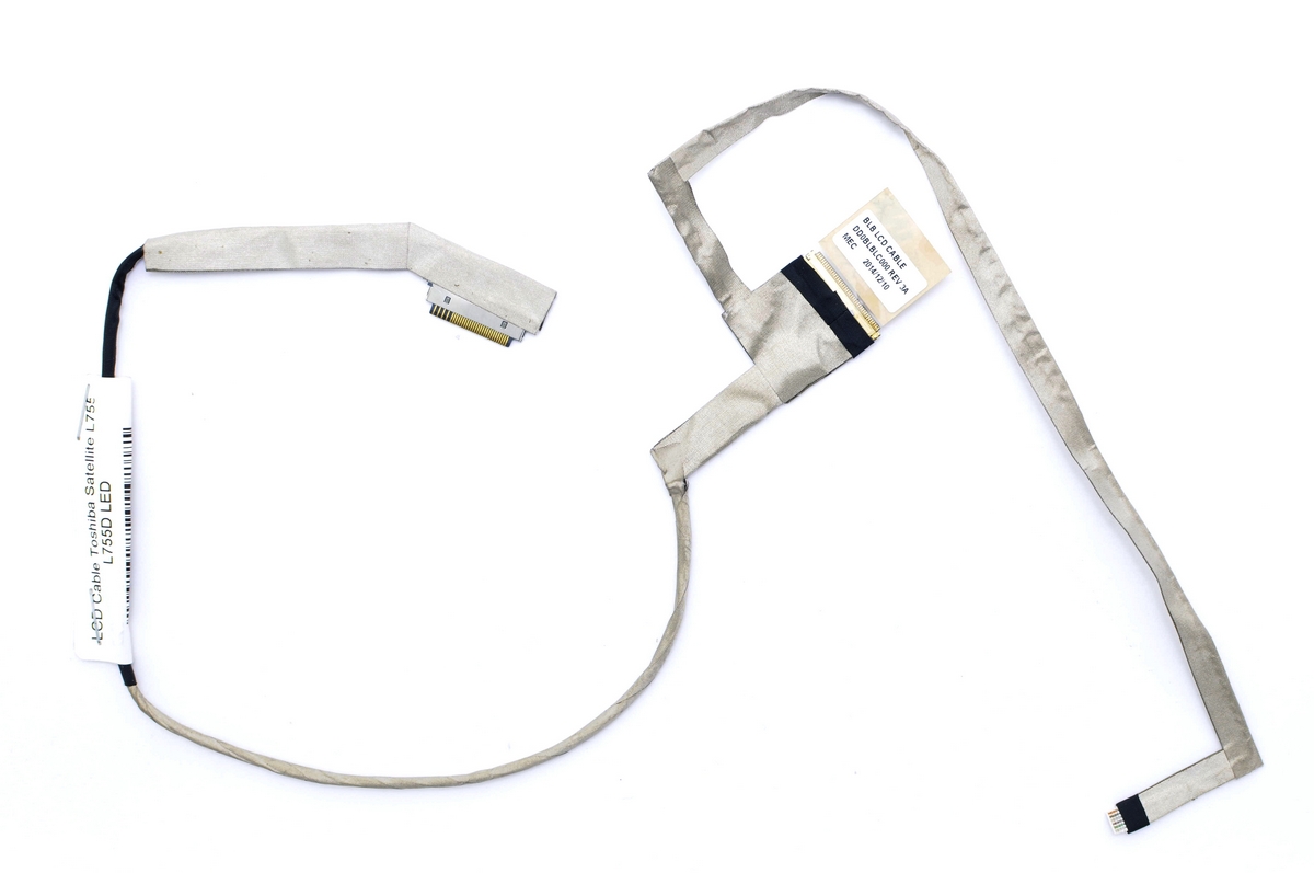 Лентов Кабел за лаптоп (LCD Cable) Toshiba Satellite L755 L755D LED - DD0BLBLC040 DD0BLBLC000 | JAR Computers Лентов Кабел за лаптоп (LCD Cable) Toshiba Satellite L755 L755D LED - DD0BLBLC040 DD0BLBLC000
