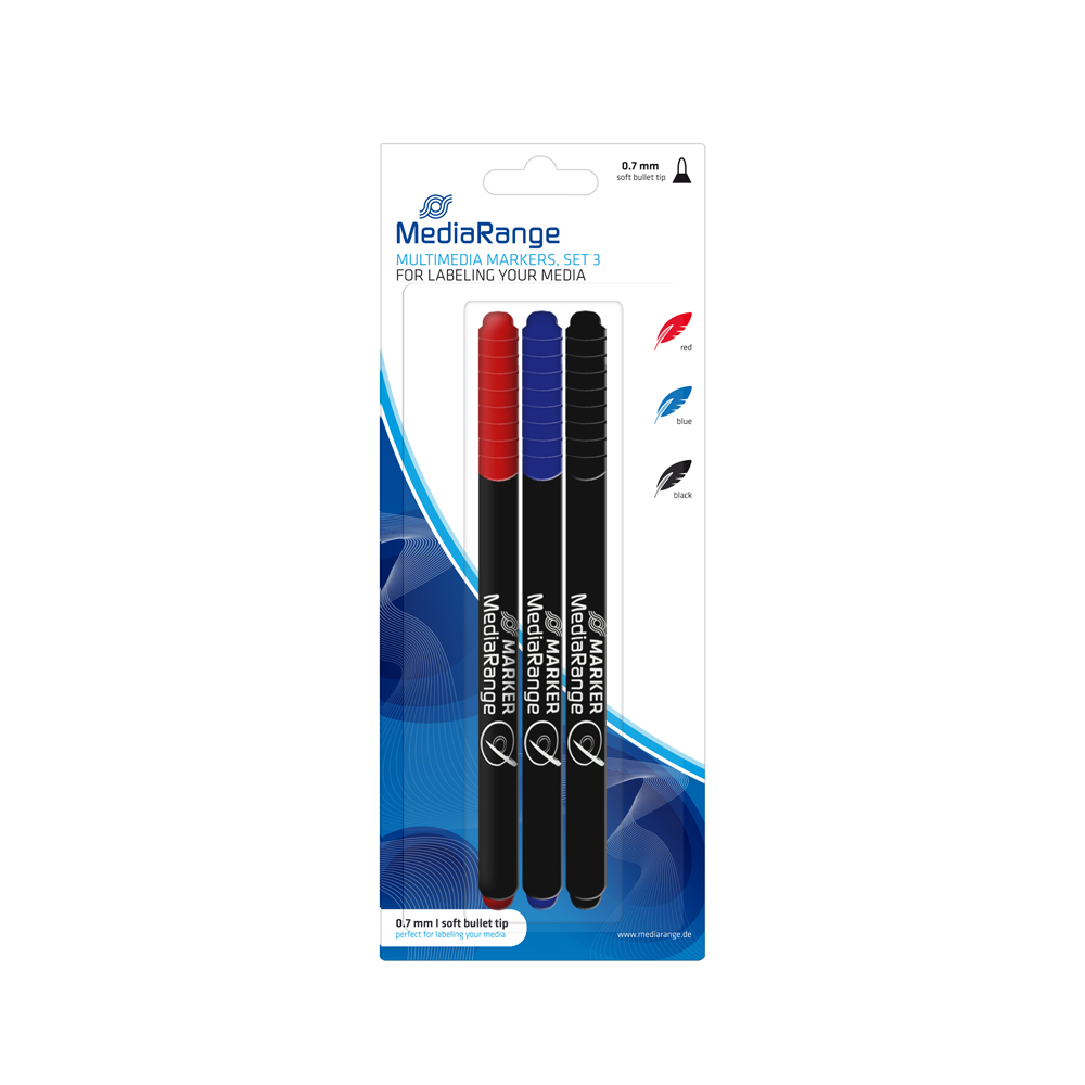 MEDIARANGE MULTIMEDIA MARKERS SET 3 (MR701)