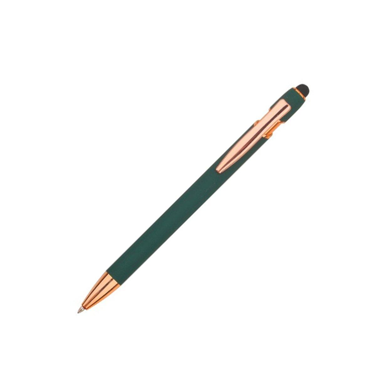 Office 1 Химикалка Carl, метална, зелена