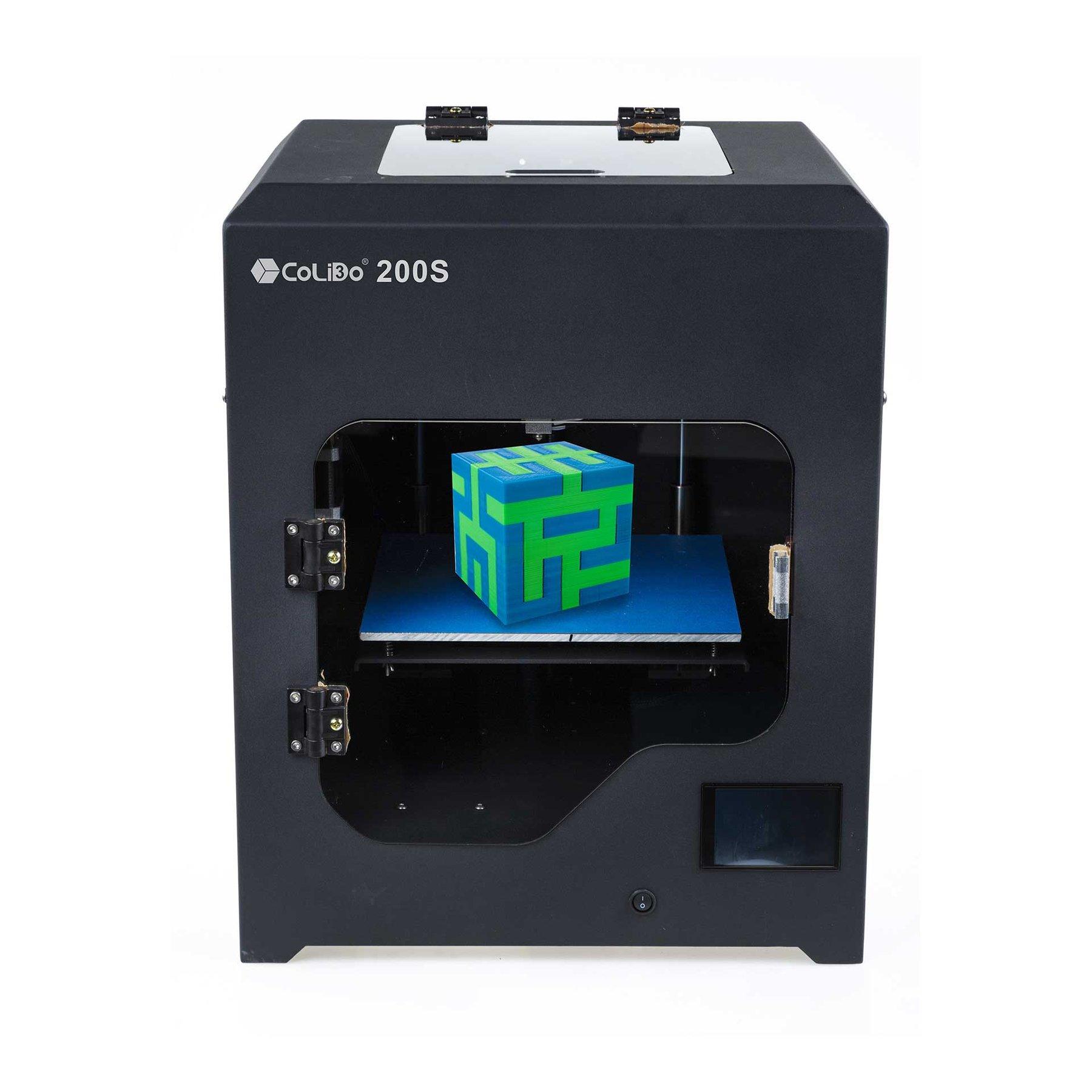 Принтер Colido 3D 200S, двоен, с екструдер, диаметър на нишката 1.75 mm, 16 kg