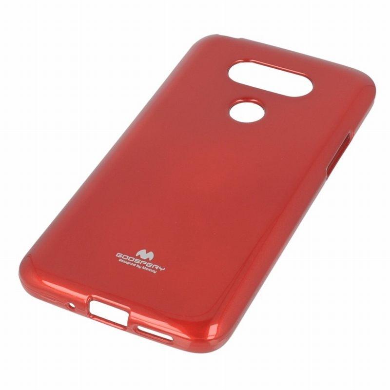 Силиконов (TPU) калъф за LG G5 - Mercury Goospery Jelly Case (червен) | JAR Computers Силиконов (TPU) калъф за LG G5 - Mercury Goospery Jelly Case (червен)