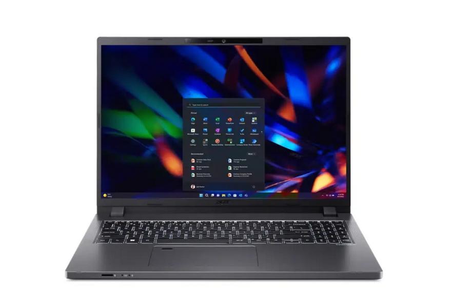 Acer Travelmate TMP216-51-TCO-78UD, Core i7 1355U( up to 5.0GHz, 12MB), 16" WUXGA (1920x1200) IPS, 16GB DDR4, 512GB NVMe, HDD upgrade kit, Intel UMA, TPM 2.0, MicroSD reader, FPR, WiFi 6AX, BT, No OS, 3Y