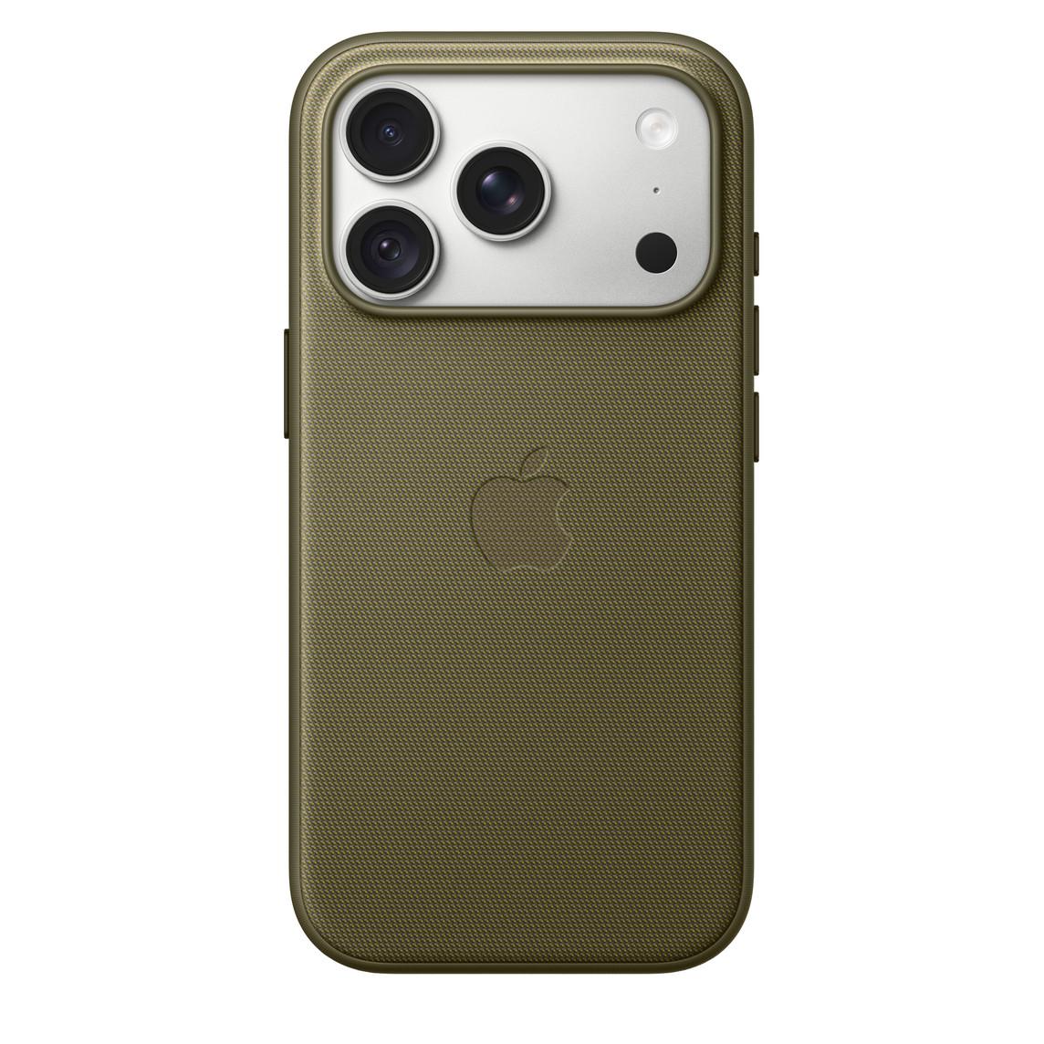 Apple iPhone 18 Pro TechWoven Case with MagSafe – Olive | JAR Computers Apple iPhone 18 Pro TechWoven Case with MagSafe – Olive