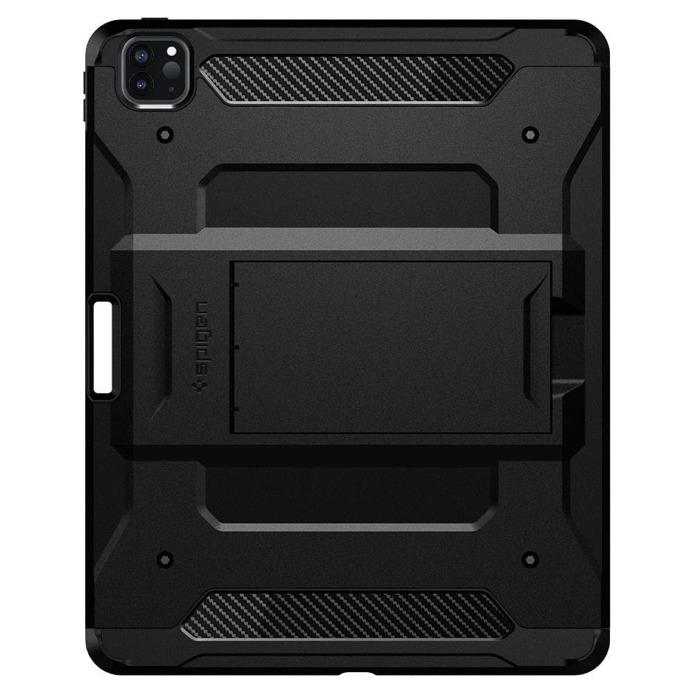 Хибриден кейс с най-висока степен на защита за iPad Pro 12.9 M1 (2021) - Spigen Tough Armor Pro Case (черен) | JAR Computers Хибриден кейс с най-висока степен на защита за iPad Pro 12.9 M1 (2021) - Spigen Tough Armor Pro Case (черен)