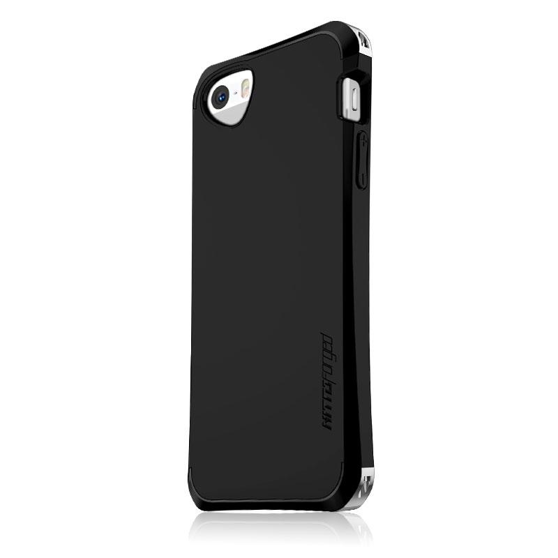 Хибриден удароустойчив кейс с най-висока степен на защита за iPhone 5S, iPhone 5, iPhone SE - Itskins Nitro Forged Case (черен) | JAR Computers Хибриден удароустойчив кейс с най-висока степен на защита за iPhone 5S, iPhone 5, iPhone SE - Itskins Nitro Forged Case (черен)