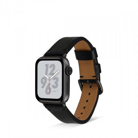 Кожена (естествена кожа) каишка за Apple Watch 42мм, 44мм - Artwizz WatchBand Leather (черен) | JAR Computers Кожена (естествена кожа) каишка за Apple Watch 42мм, 44мм - Artwizz WatchBand Leather (черен)