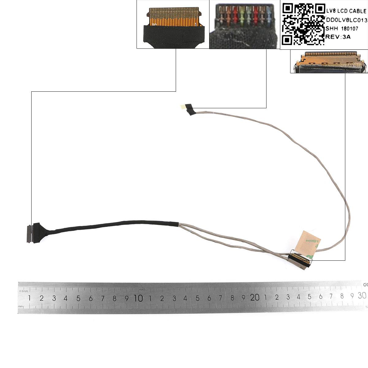 Лентов Кабел за лаптоп (LCD Cable) Lenovo V510-14ISK E42-80 (With Camera Connector)  | JAR Computers Лентов Кабел за лаптоп (LCD Cable) Lenovo V510-14ISK E42-80 (With Camera Connector)