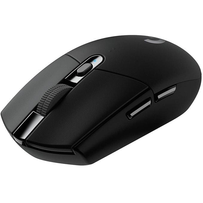 Мишка Logitech G305 Lightspeed, оптична (12 000 dpi), безжична, USB, черна, гейминг, 6 програмируеми бутона, 910-005282 | JAR Computers Мишка Logitech G305 Lightspeed, оптична (12 000 dpi), безжична, USB, черна, гейминг, 6 програмируеми бутона, 910-005282