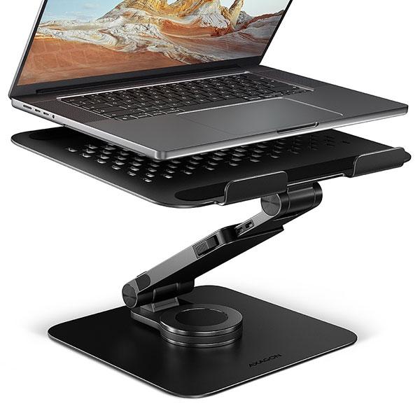 Notebook Stand 10"-17.3",Alum. Rot,AXAGON STND-LRB | JAR Computers Notebook Stand 10"-17.3",Alum. Rot,AXAGON STND-LRB