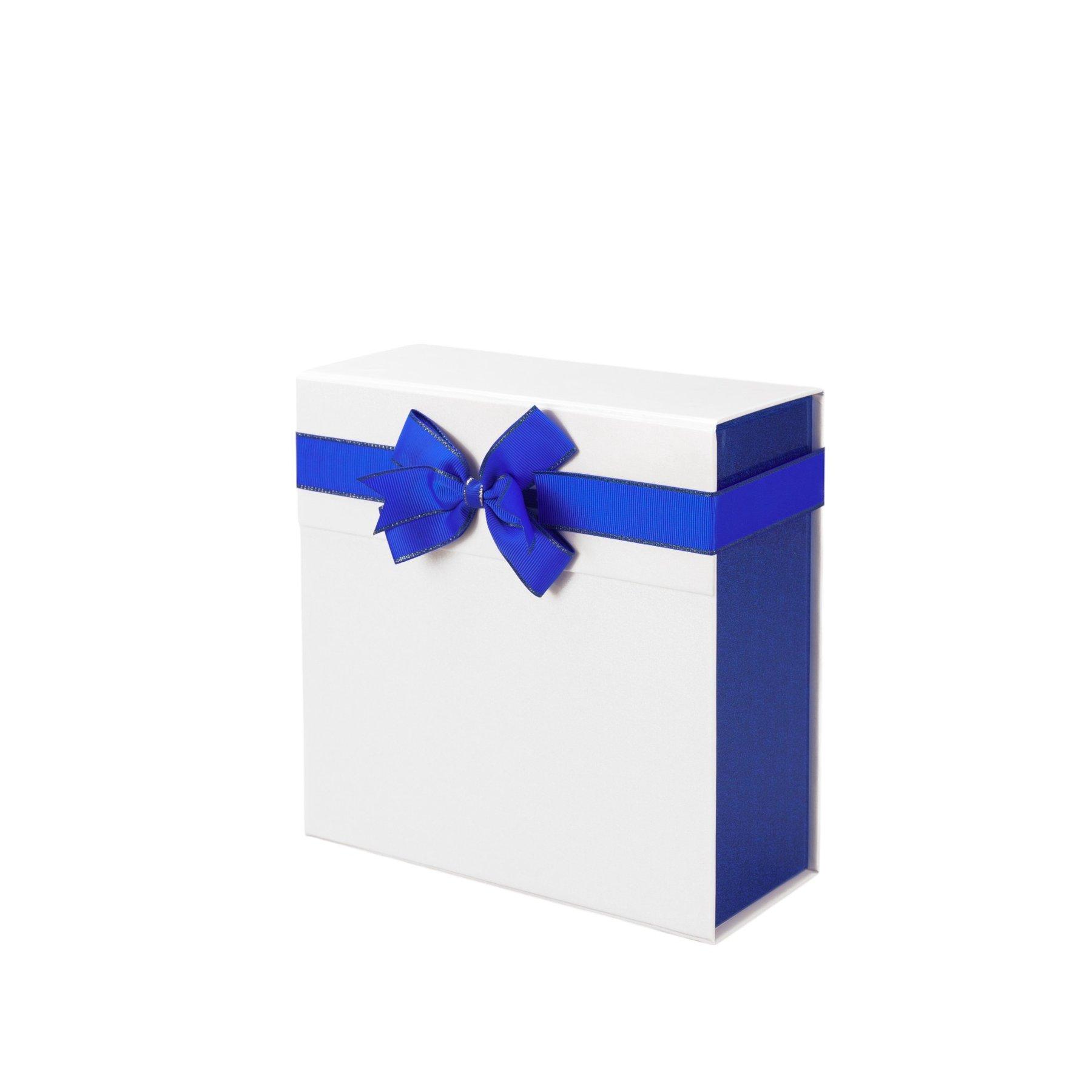 Office 1 Кутия Pearl, сгъваема, 21 х 21 х 9 cm, бяло-синя | JAR Computers Office 1 Кутия Pearl, сгъваема, 21 х 21 х 9 cm, бяло-синя