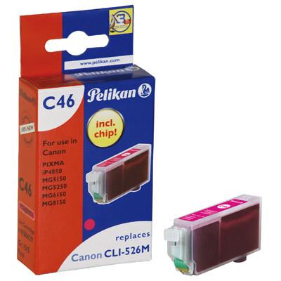 Pelikan C46 глава и патрон за мастиленоструен принтер 1 броя Пурпурен | JAR Computers Pelikan C46 глава и патрон за мастиленоструен принтер 1 броя Пурпурен