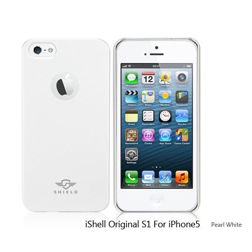 Поликарбонатов кейс и покритие за дисплея за iPhone 5S, iPhone 5, iPhone SE - Shield iShell Original S1 Case (перлено бял) | JAR Computers Поликарбонатов кейс и покритие за дисплея за iPhone 5S, iPhone 5, iPhone SE - Shield iShell Original S1 Case (перлено бял)