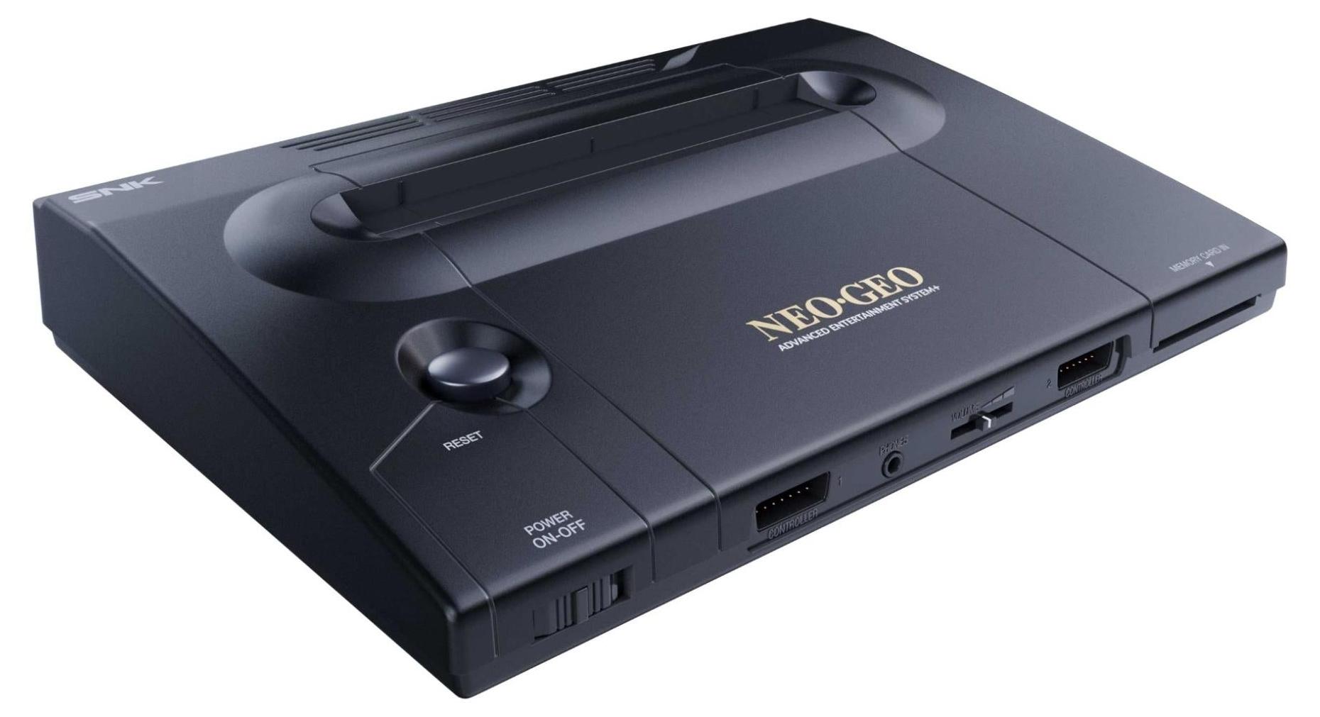 Ретро конзола SNK Neo Geo - AES+, черна