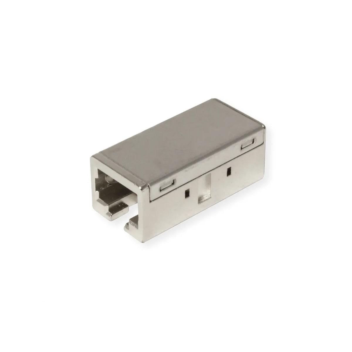 ROLINE 21.17.3097 :: Съединителна розетка RJ-45, Cat. 6A (Class EA), екраниранa, метален корпус