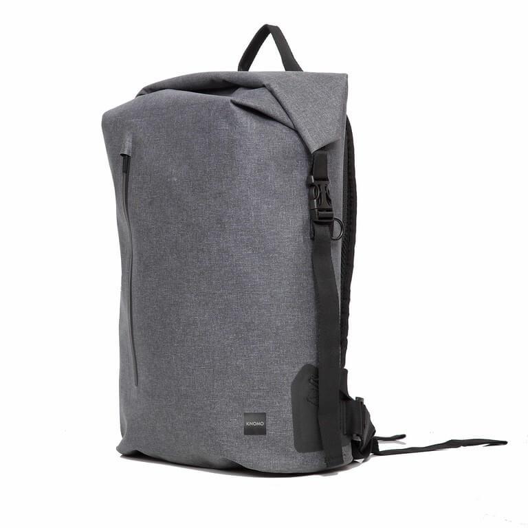 Стилна раница за MacBook Pro 15 и преносими компютри до 15 инча - Knomo Cromwell Roll-Top Laptop Backpack (сив) | JAR Computers Стилна раница за MacBook Pro 15 и преносими компютри до 15 инча - Knomo Cromwell Roll-Top Laptop Backpack (сив)
