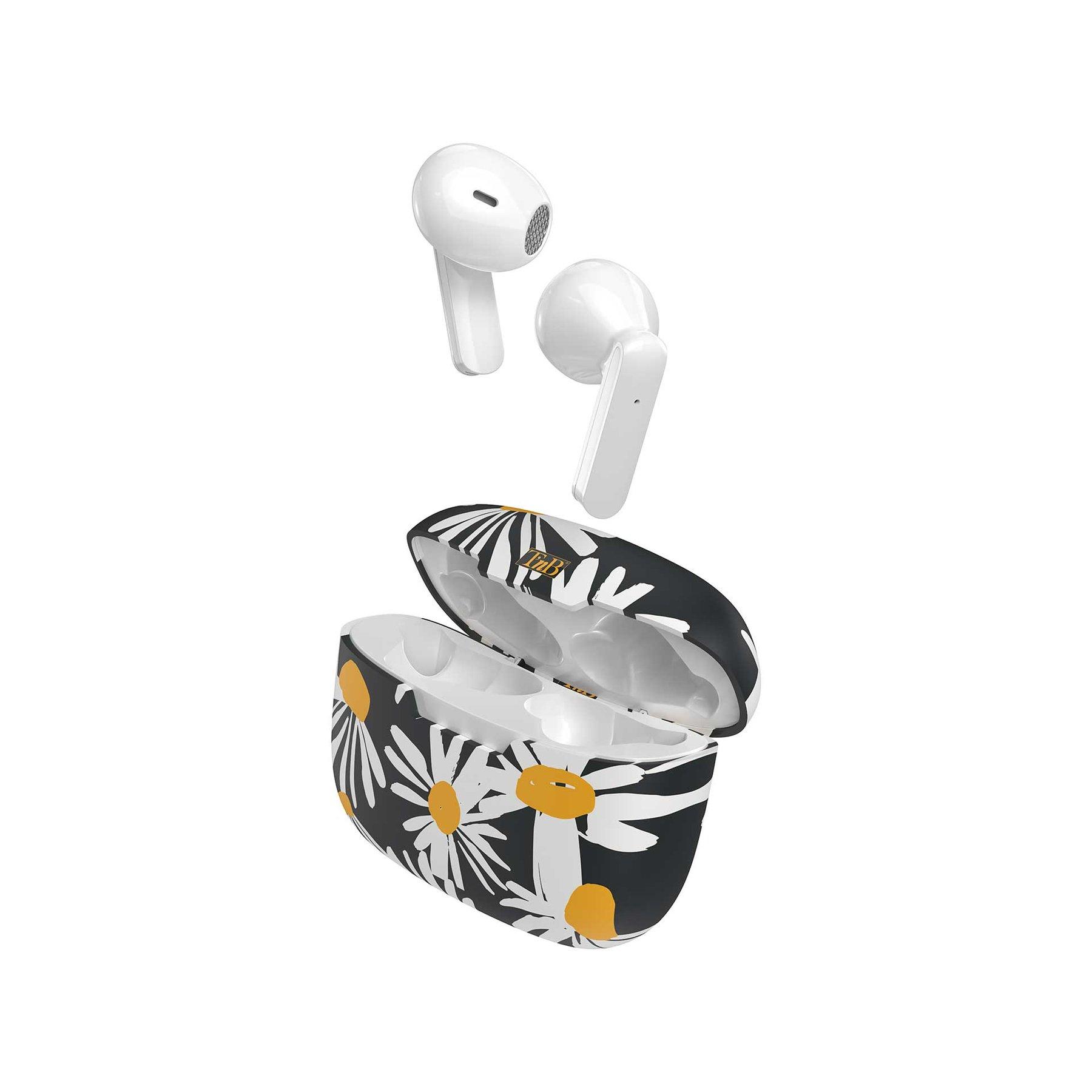 TNB Слушалки Xclusiv Daisy, безжични, със зареждащ кейс | JAR Computers TNB Слушалки Xclusiv Daisy, безжични, със зареждащ кейс