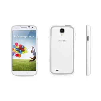 Удароустойчив бъмпер за Samsung Galaxy S4 - Macally Protective Frame Case (бял) | JAR Computers Удароустойчив бъмпер за Samsung Galaxy S4 - Macally Protective Frame Case (бял)