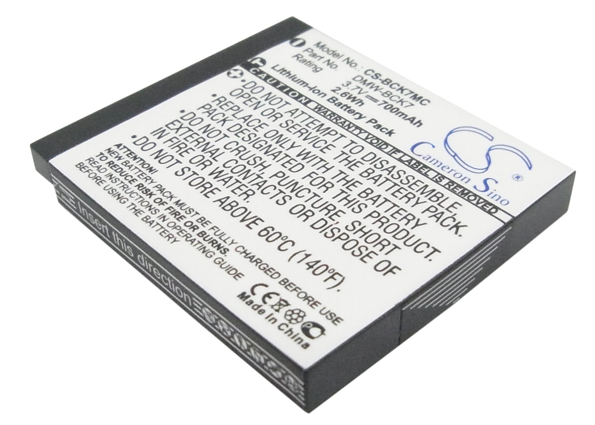 Батерия за камера Panasonic Lumix DMC-S3 3.7V 700 mAh DMW-BCK7 Cameron Sino | JAR Computers Батерия за камера Panasonic Lumix DMC-S3 3.7V 700 mAh DMW-BCK7 Cameron Sino