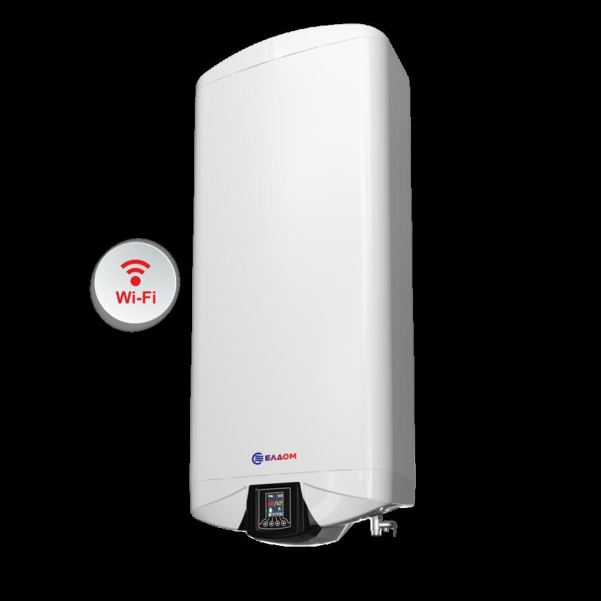 Бойлер Елдом DU080IW-W 65L 3.3 KW WI-FI Галант , Вертикален , 3.3 , 65 , B
