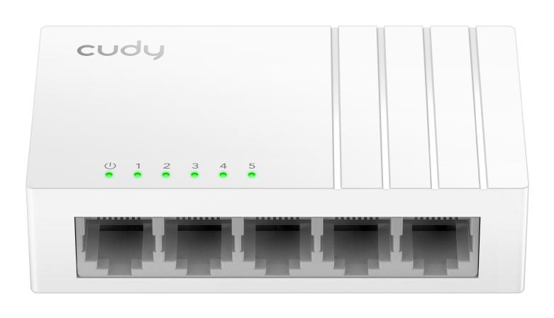 Cudy GS105U мрежов суич Неуправляем Gigabit Ethernet (10/100/1000) Бяла | JAR Computers Cudy GS105U мрежов суич Неуправляем Gigabit Ethernet (10/100/1000) Бяла