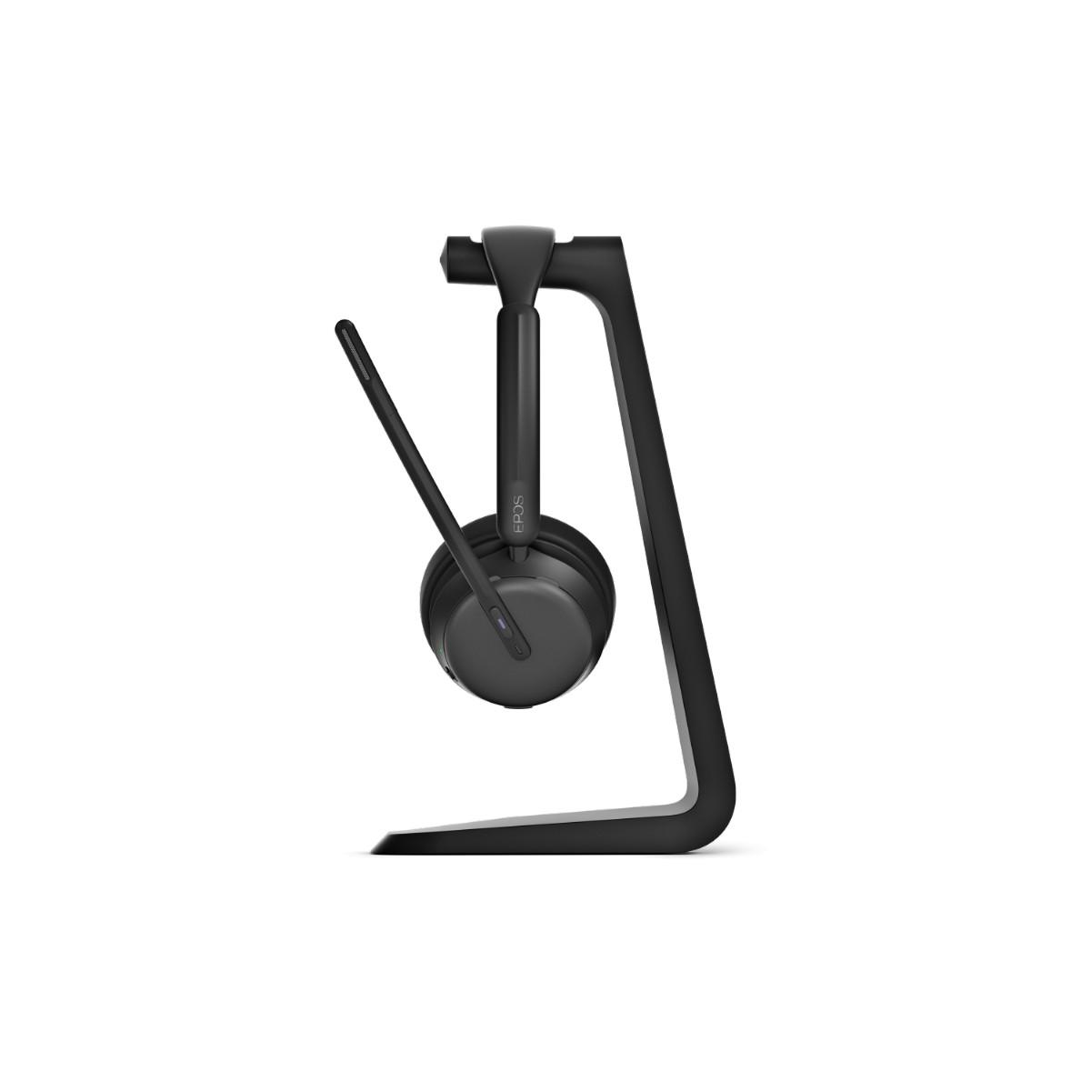 EPOS IMPACT 1061T ANC стерео слушалки, Bluetooth, Microsoft Teams, ANC, multipoint до 3 устройства, зарядна стойка, черен | JAR Computers EPOS IMPACT 1061T ANC стерео слушалки, Bluetooth, Microsoft Teams, ANC, multipoint до 3 устройства, зарядна стойка, черен