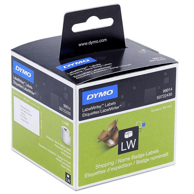 Етикети за доставка за етикетни принтери Dymo Label 99014 / S0722430 - White - PN S0722430 | JAR Computers Етикети за доставка за етикетни принтери Dymo Label 99014 / S0722430 - White - PN S0722430